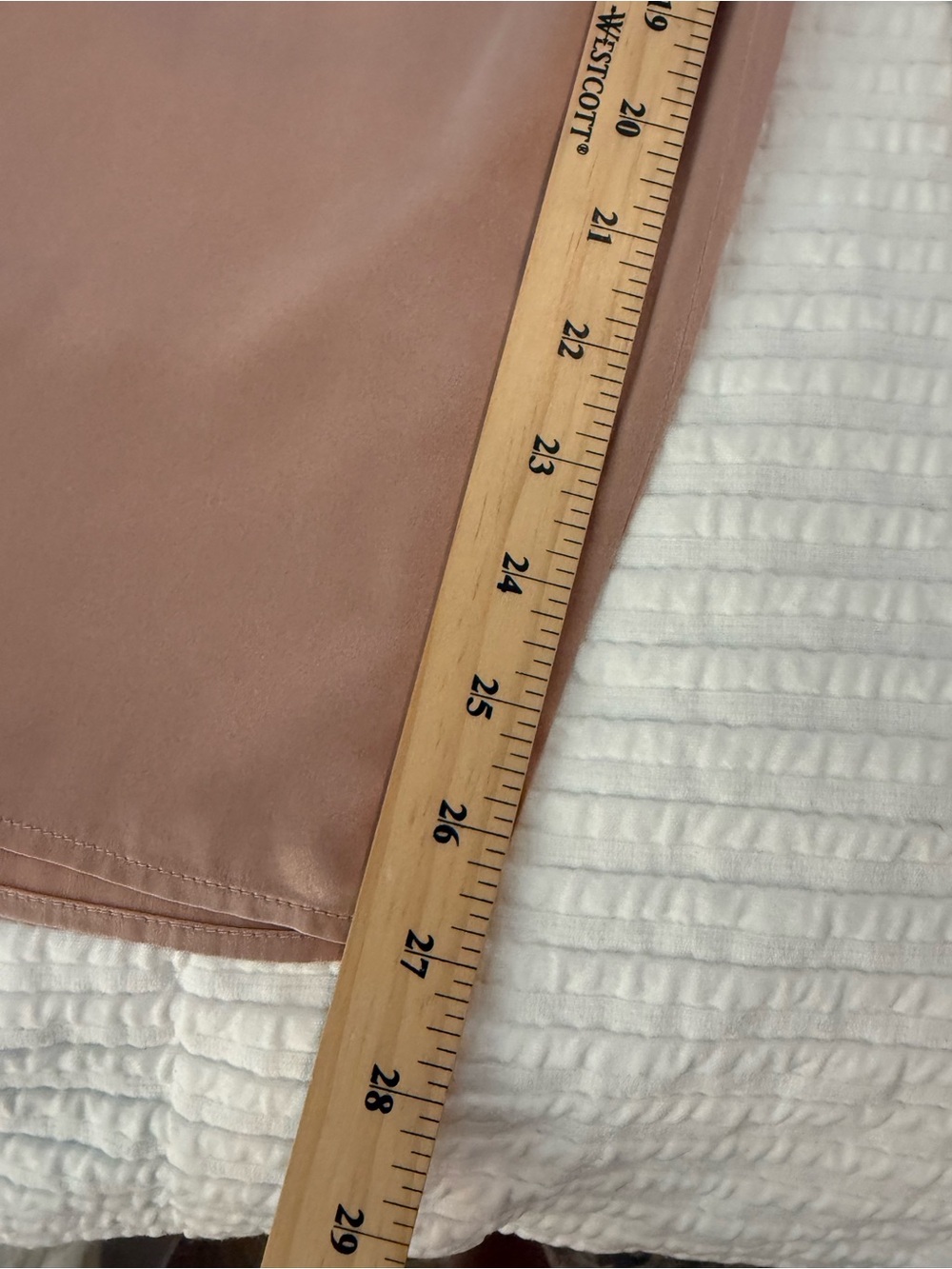 Set- Quince Women's Silk Pant Set in Dusty Rose EUC C000 - Picture 4 of 11